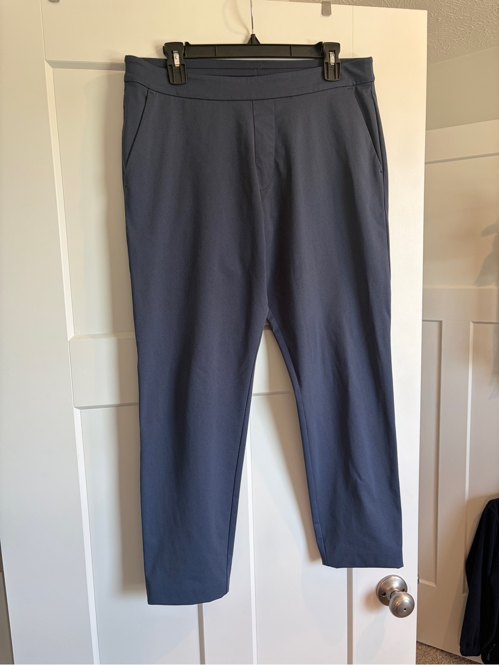 Ministry of Supply Men's Kinetic Pull-On Pant, Slim - Med Blue - Size 32